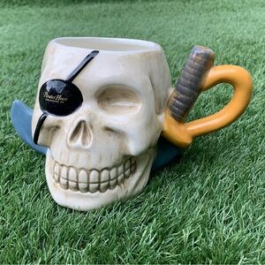 PIRATES HOUSE SAVANNAH, GA vintage souvenir eyepatch skull pirate coffee/tea mug